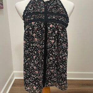 Maeve Ashley Ruffle Blouse size Medium